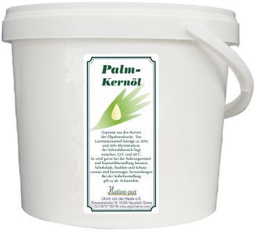 Palmkernöl raffiniert 5 Liter Eimer rein natürlich Friteusenfett Laurinsäure